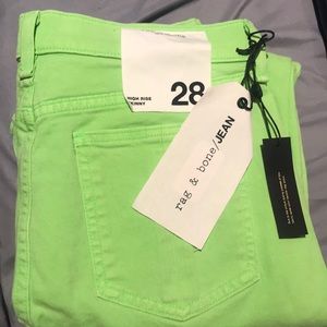 Rag & Bone High Rise Skinny Jeans!